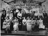 Coxville School group photograph